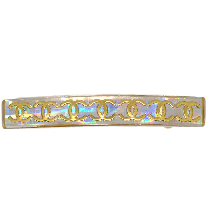 Top Quality Chanel Hair Clip Hairpin Barrette Clear 97P/62