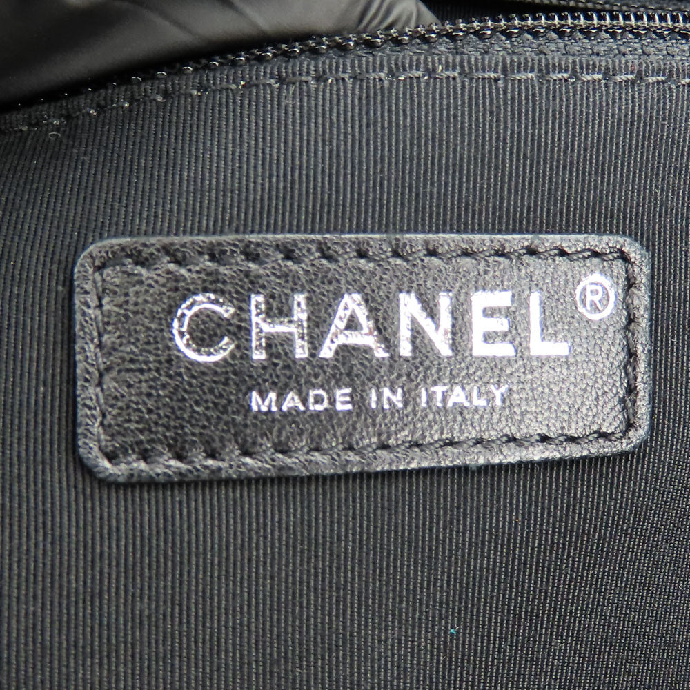 Top Quality Chanel Wool Leather Tote Bag Deauville