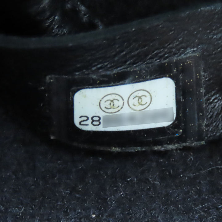 Top Quality Chanel Wool Leather Tote Bag Deauville