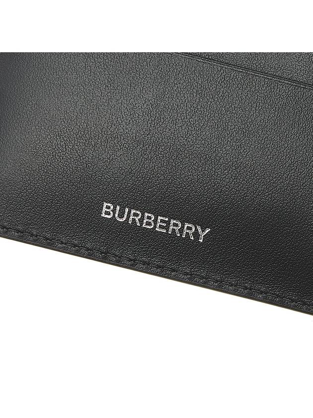 Burberry Monster Graphic Half Wallet Black