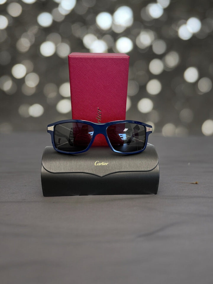 BRAND NEW- Cartier Blue Sunglasses