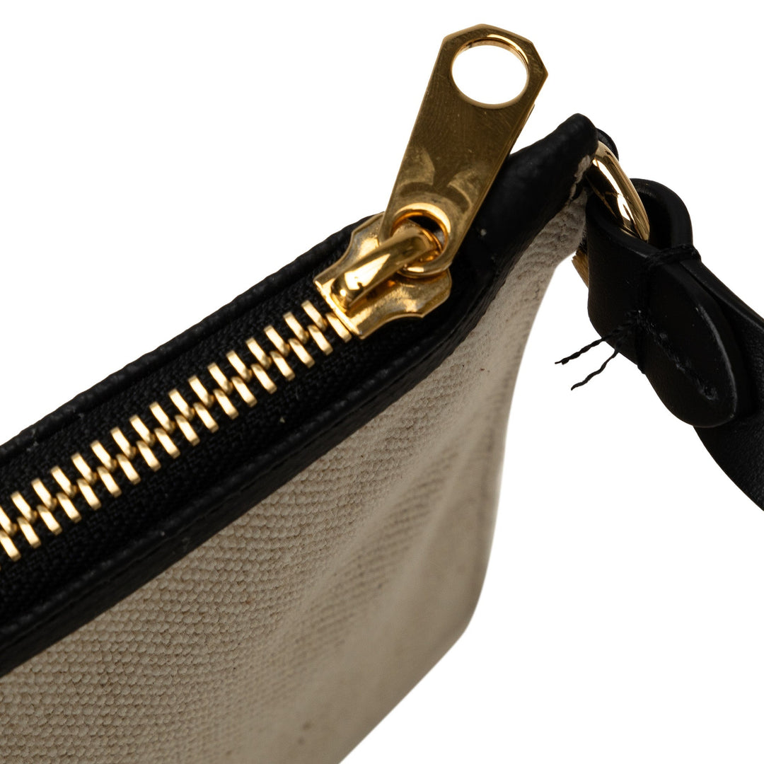 BURBERRY Soft Belt Canvas Tote Bag