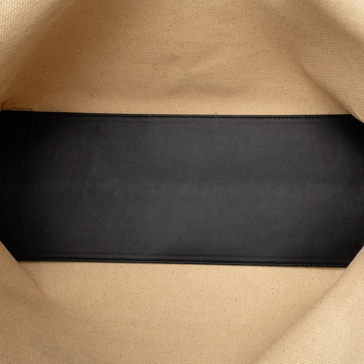 BURBERRY Soft Belt Canvas Tote Bag