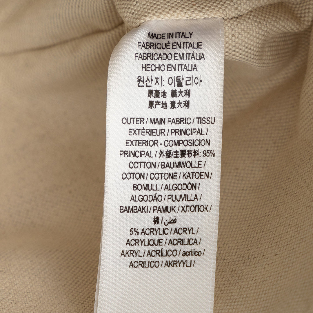 BURBERRY Soft Belt Canvas Tote Bag