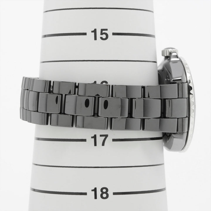 Top Quality Chanel J12 Rapunzel 38mm H7609 SSCE AT Black