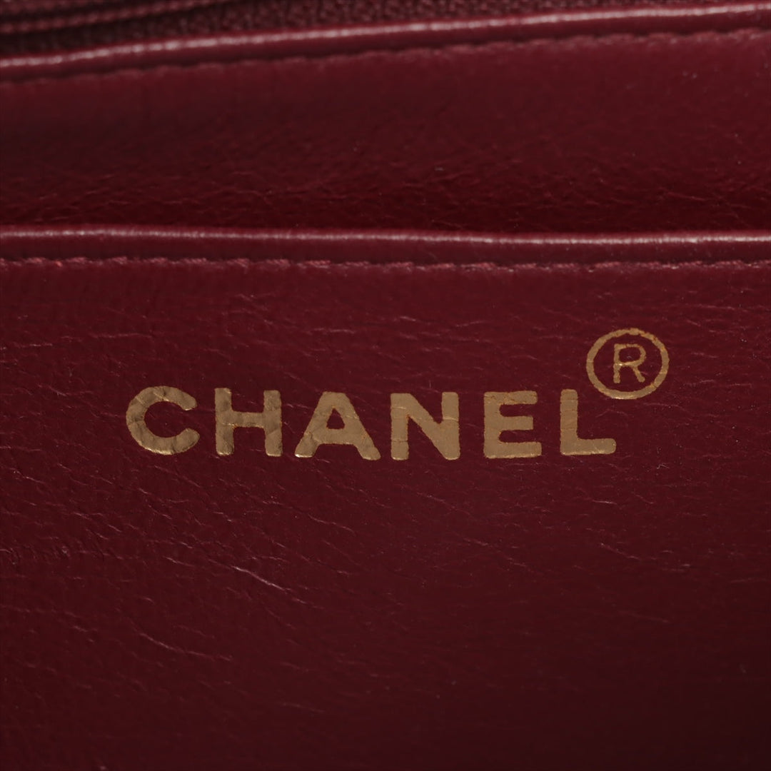 Top Quality Chanel Matrasse  Single Flap Single Chain Bag Diamond Flap Black Gold  3rd