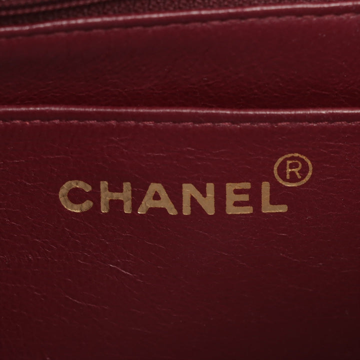 Top Quality Chanel Matrasse  Single Flap Single Chain Bag Diamond Flap Black Gold  3rd