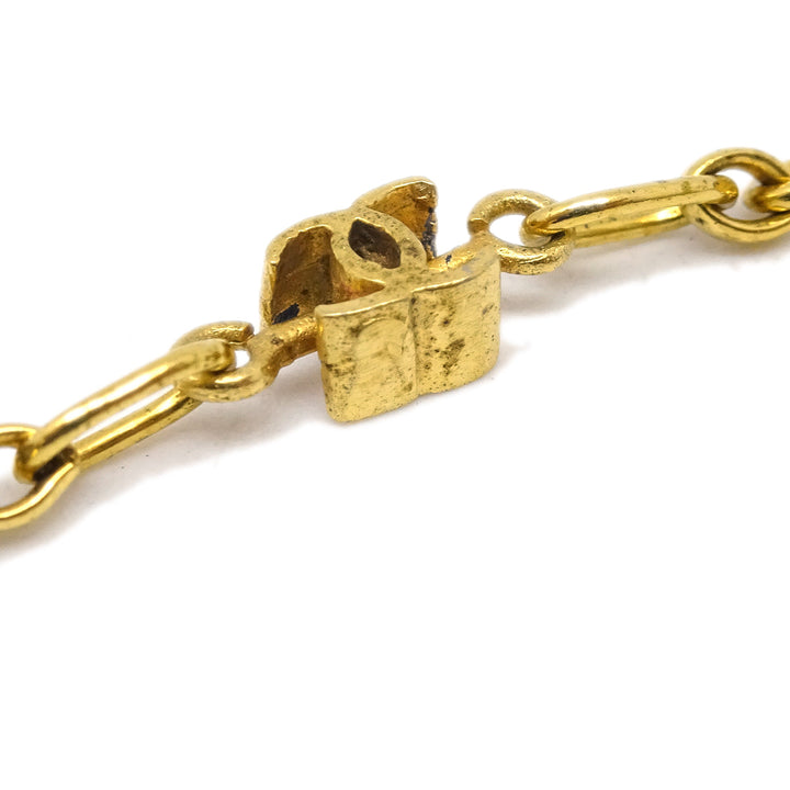Top Quality Chanel Gold Chain Necklace 1982