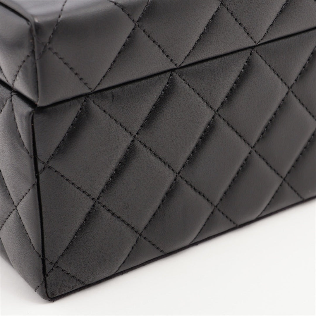 Top Quality Chanel Matrasse  Jewelry Case Black G