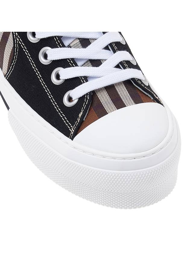 Burberry Vintage Check Cotton Neoprene High Top Sneakers Dark Birch Brown