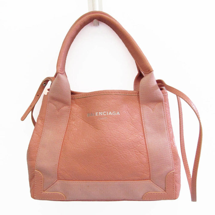 Top Quality Balenciaga Navy Cabas Shoulder Bag