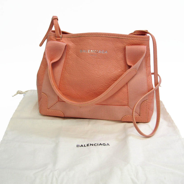 Top Quality Balenciaga Navy Cabas Shoulder Bag