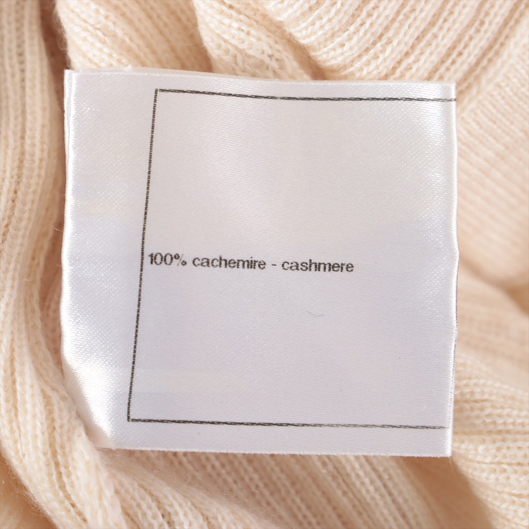 Top Quality Chanel Coconut Button 11 Years Casimir Hynecknit 36  Beige P39