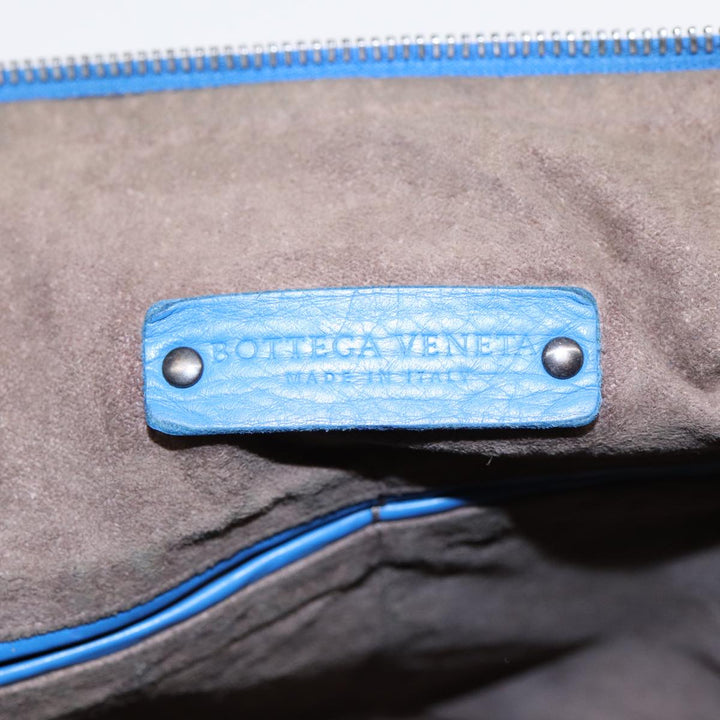 Bottega veneta INTRECCIATO Tote Bag Leather Blue Auth 85400