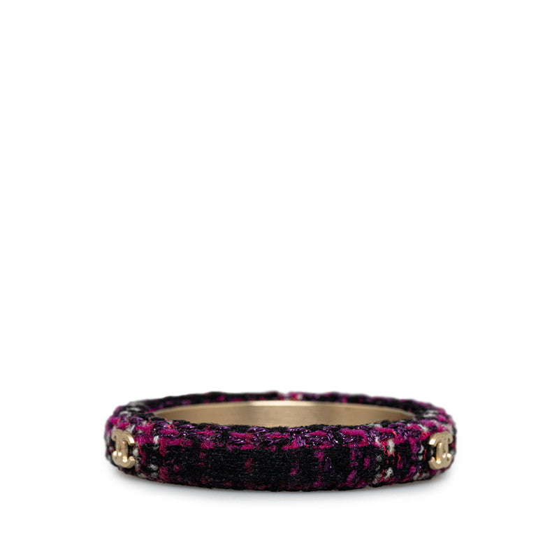 Top Quality Chanel Coco Bangle Pearl Gold Twid   Chanel