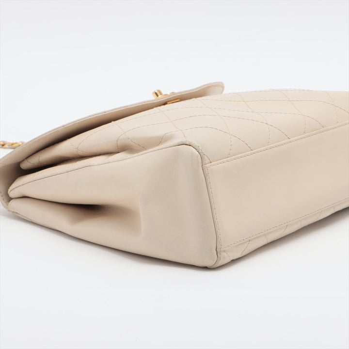 Top Quality Chanel Matrasse  Chain Shoulder Bag Beige Gold  5th
