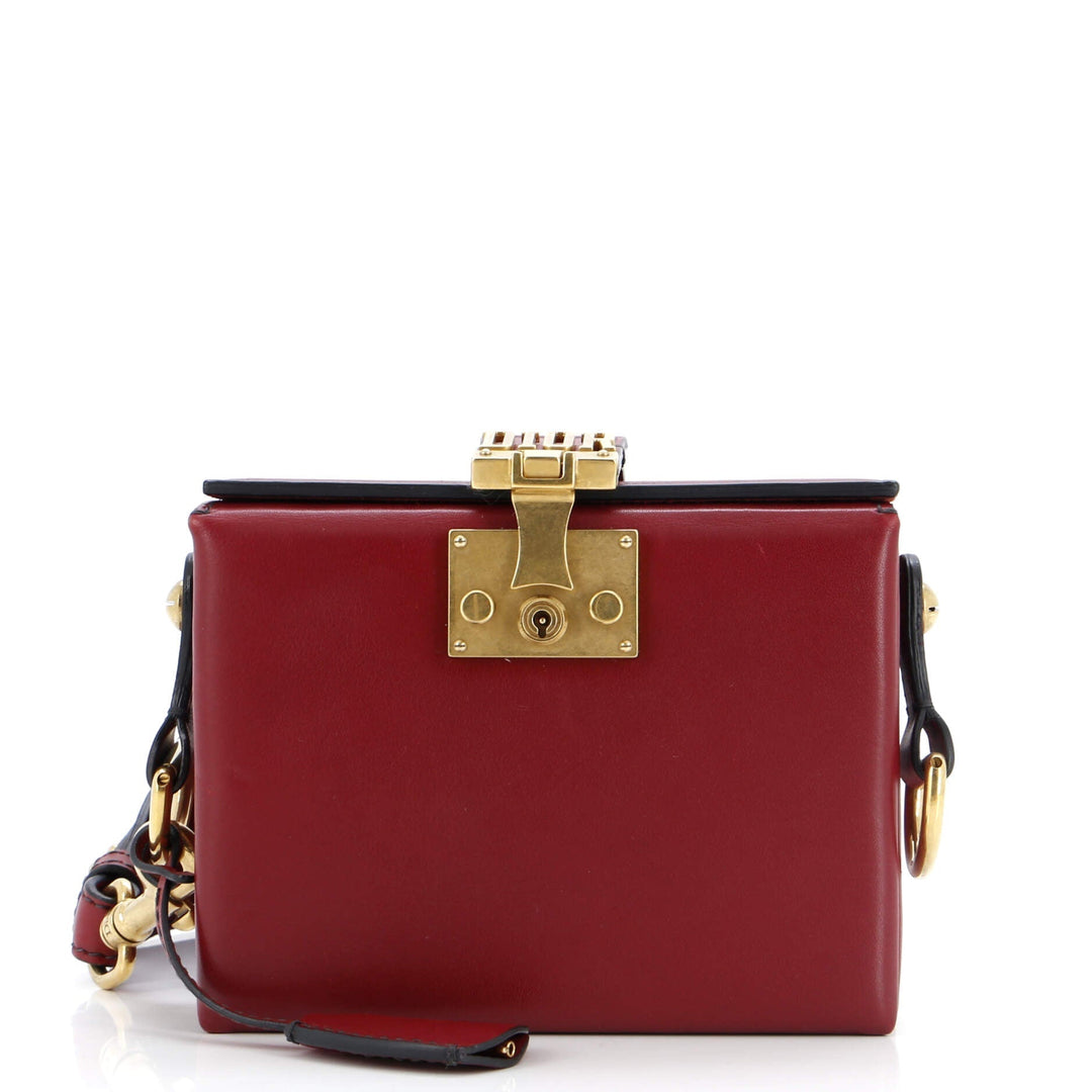 Top quality Dior Top quality Dioraddict Lockbox Bag Leather Small