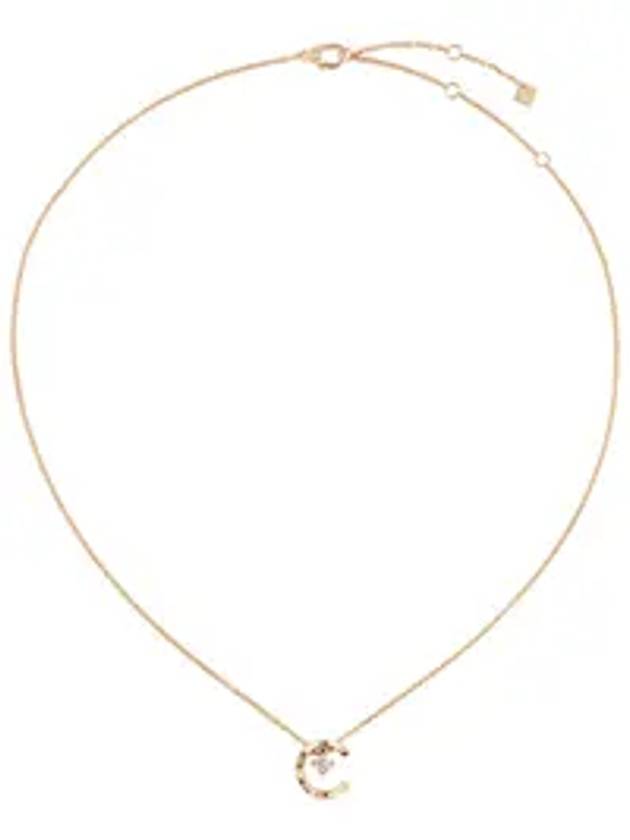 18K Coco Crush Diamond Necklace Yellow Gold Chanel