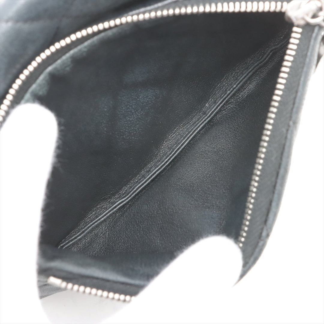 Top Quality Chanel Lambskin  Chain Shoulder Bag Black Silver Gold  17th