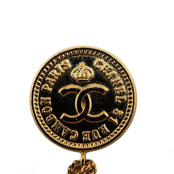 Top Quality Chanel Vintage Mattress Coconut Marks Medal Brochure Gold Mackie  CHANEL