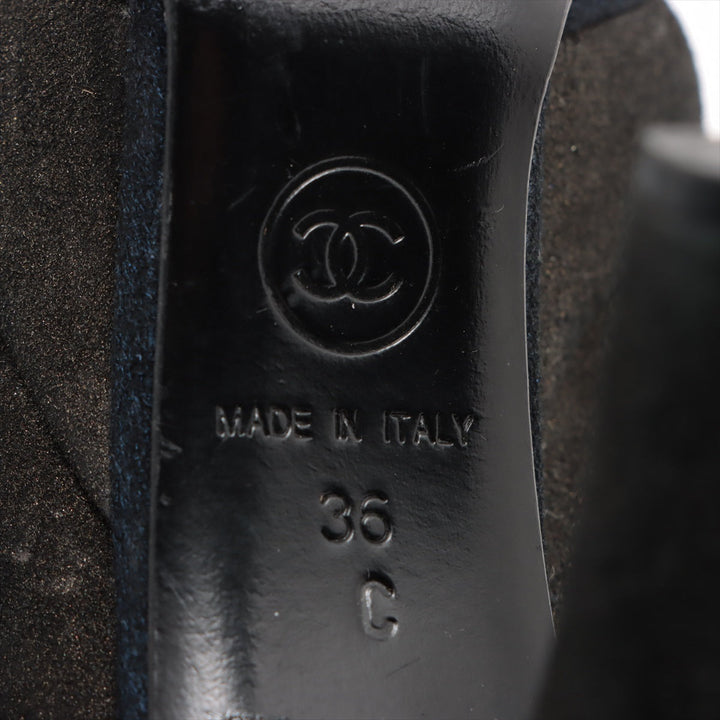 Top Quality Chanel Coco Leather Pumps 36 Black