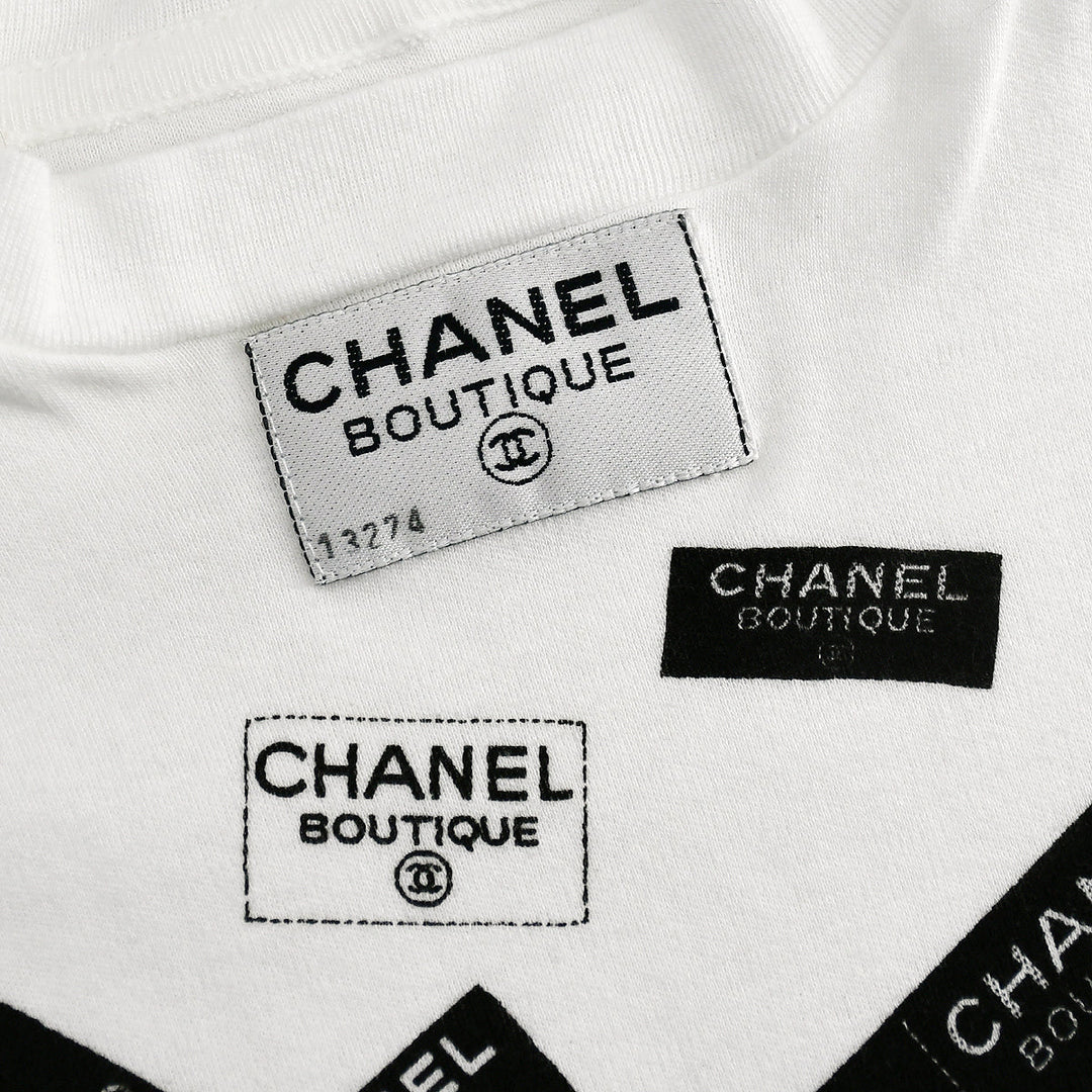 Top Quality Chanel Spring 1988 T-shirt White 16 #M