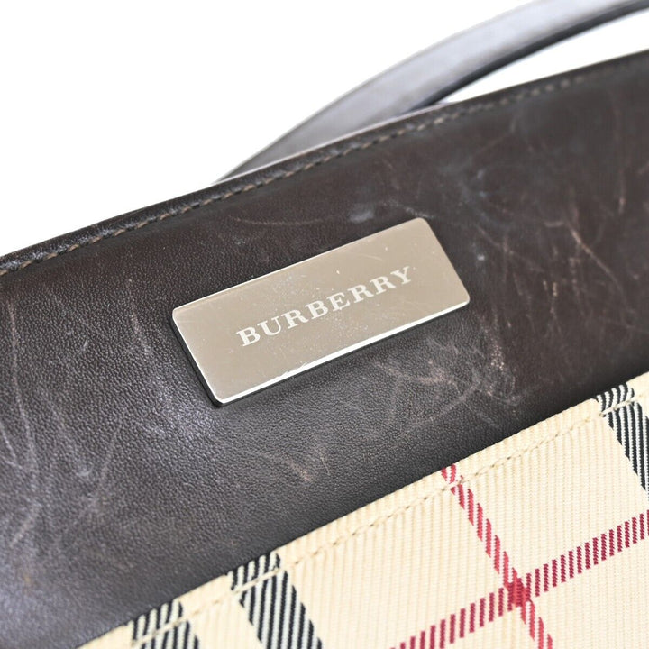 BURBERRY Nova Check Handbag