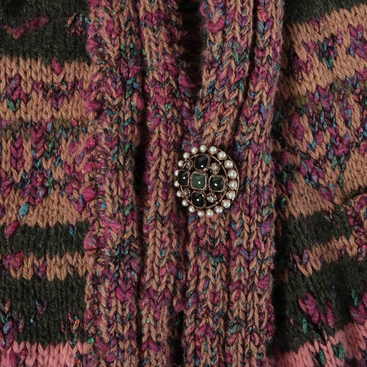 Top Quality Chanel Grippor Cotton x Wool Cardigan 34  Multicolor P46457K05874