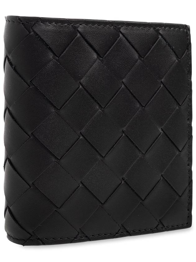 Bottega veneta Intrecciato Slim Half Wallet Black