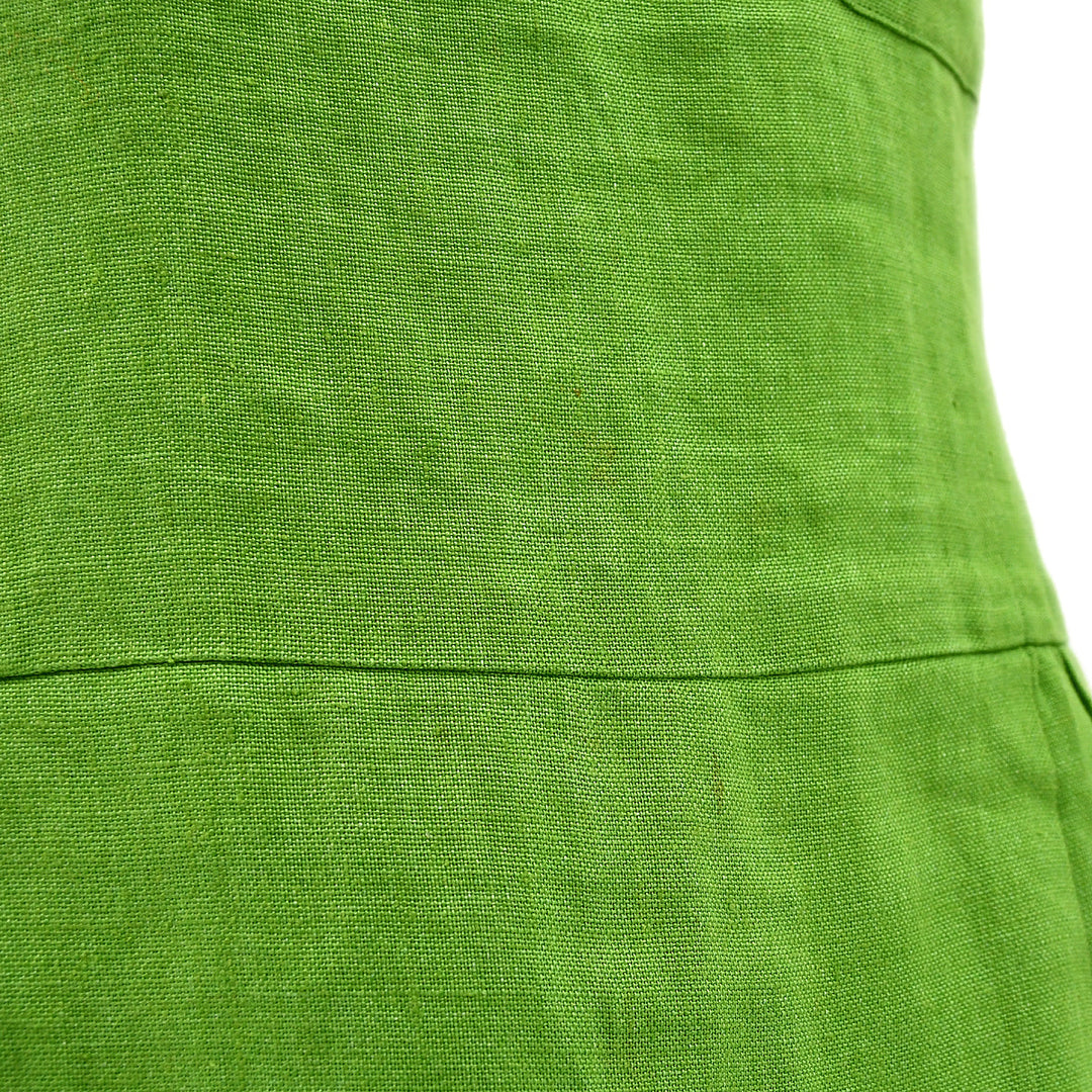 Top Quality Chanel Sleeveless Dress Green