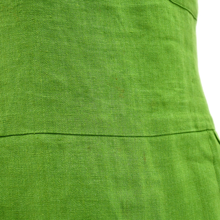 Top Quality Chanel Sleeveless Dress Green