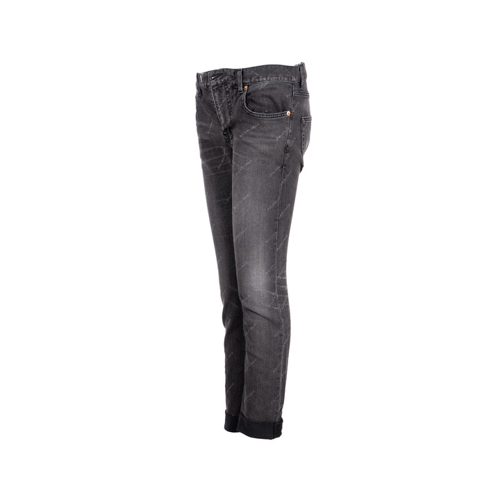 Top Quality Balenciaga Size 26 Denim Jeans Cotton Black