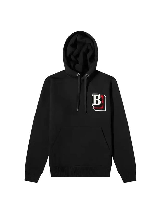 Burberry Men's Graphic Logo Hoodie Black