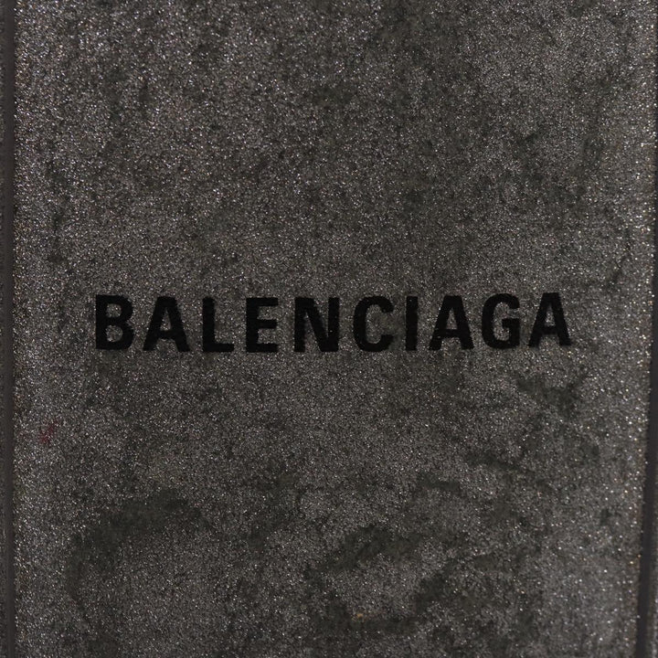 Top Quality Balenciaga Everyday Tote XXS Hand Bag Leather 2way Silver Silver Auth 87205