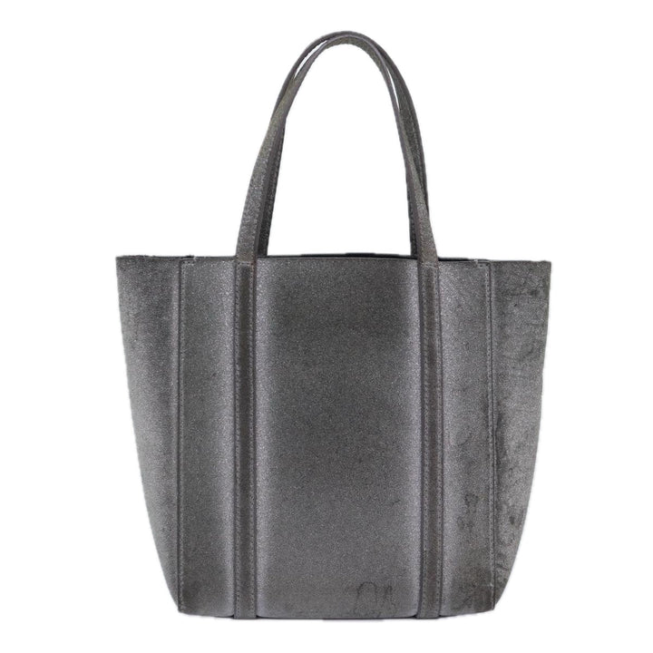 Top Quality Balenciaga Everyday Tote XXS Hand Bag Leather 2way Silver Silver Auth 87205