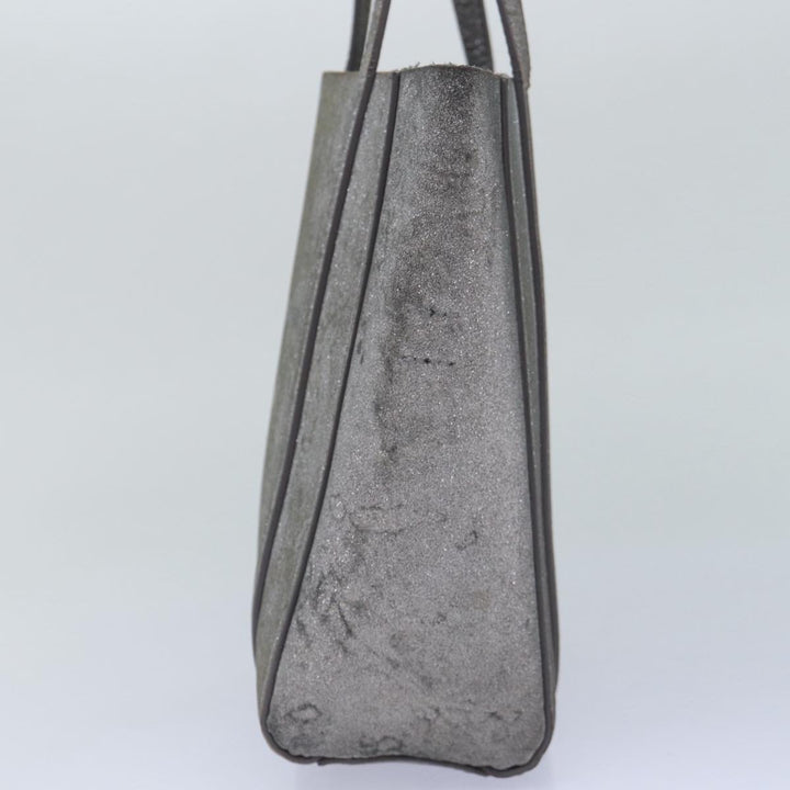 Top Quality Balenciaga Everyday Tote XXS Hand Bag Leather 2way Silver Silver Auth 87205