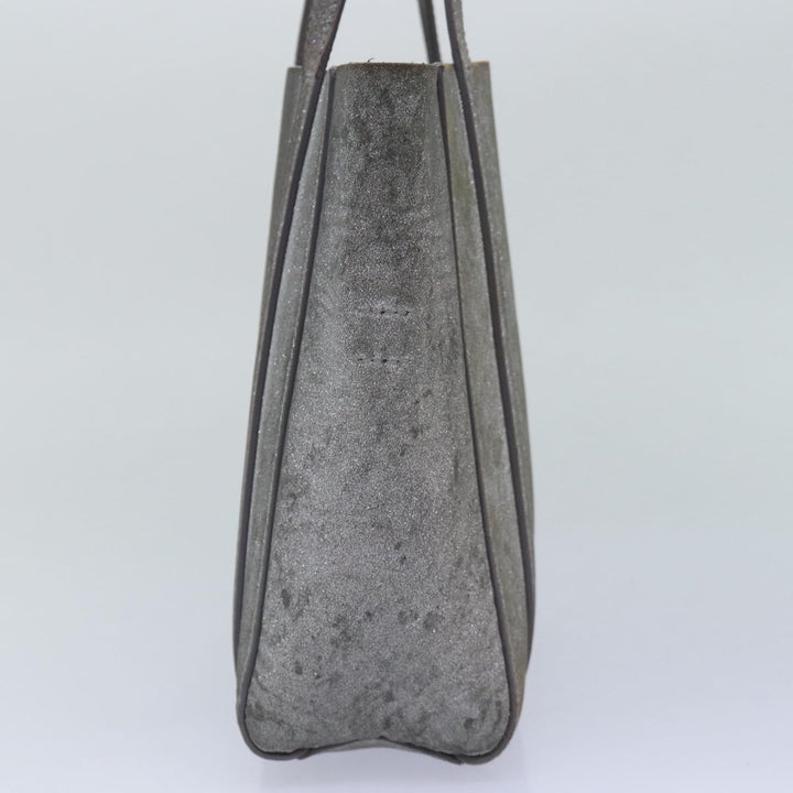 Top Quality Balenciaga Everyday Tote XXS Hand Bag Leather 2way Silver Silver Auth 87205