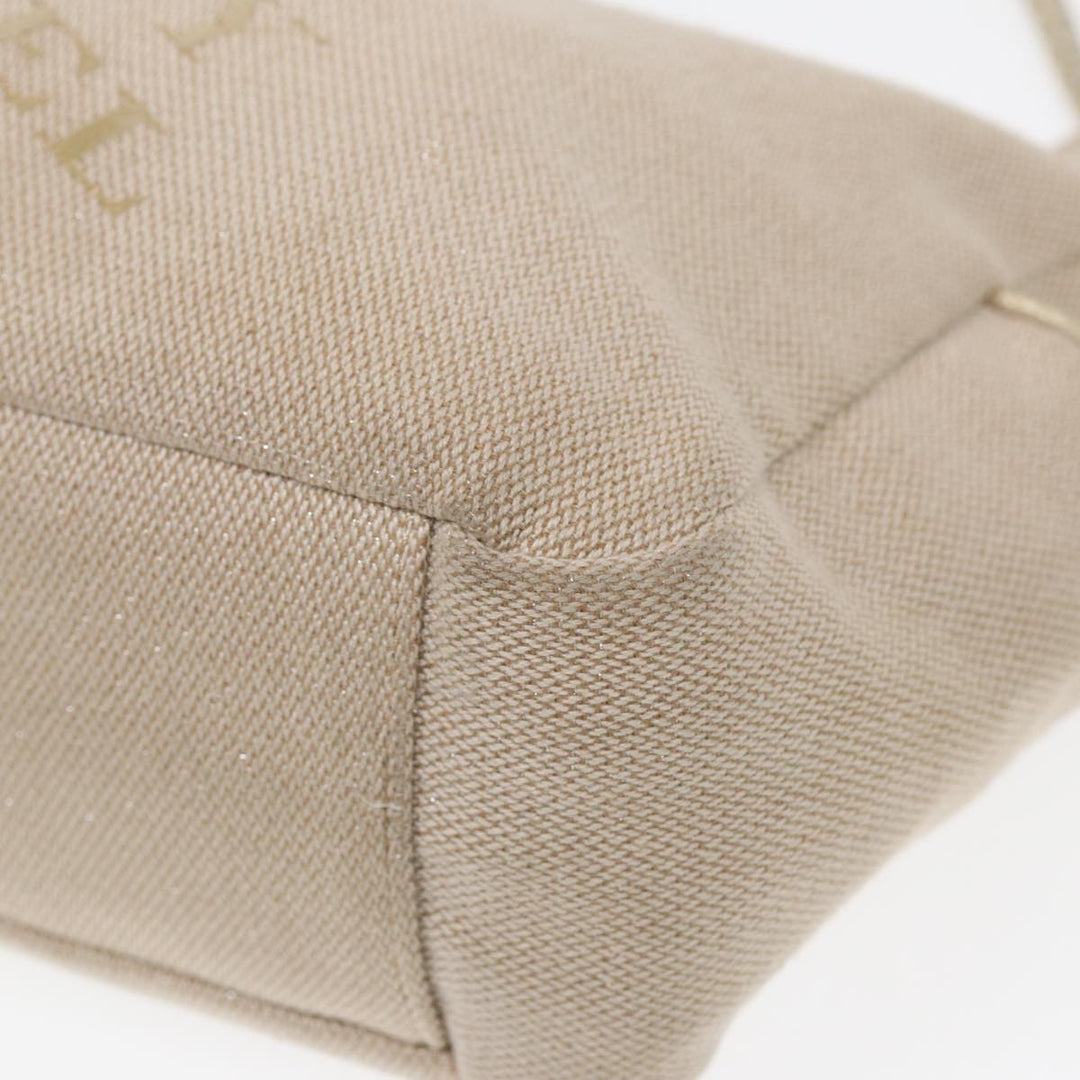 Burberry Blue Label Shoulder Bag Canvas Beige Auth 87317
