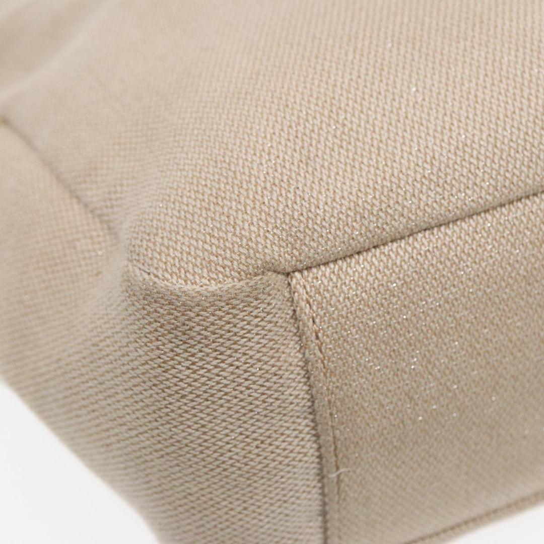 Burberry Blue Label Shoulder Bag Canvas Beige Auth 87317