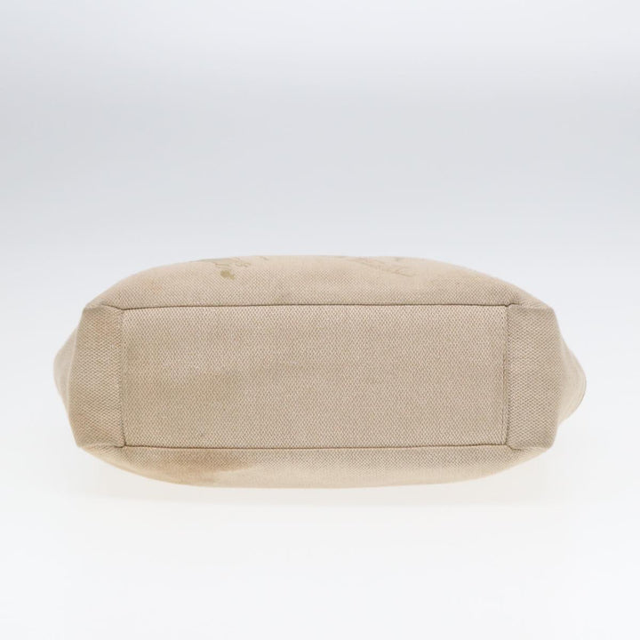 Burberry Blue Label Shoulder Bag Canvas Beige Auth 87317