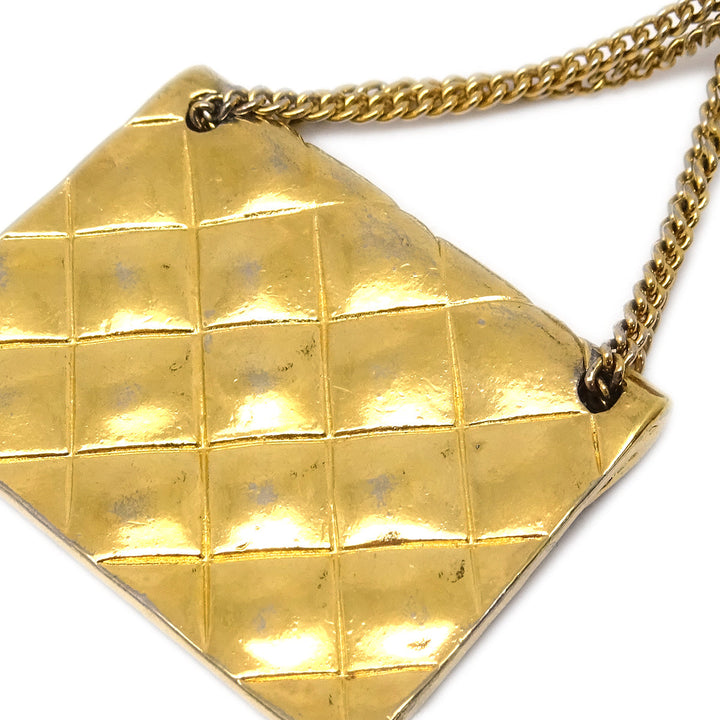 Top Quality Chanel Gold Bag Dangle Earrings Clip-On