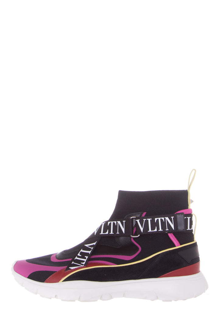 Valentino Garavani Black & Multi Sneaker SZ 40