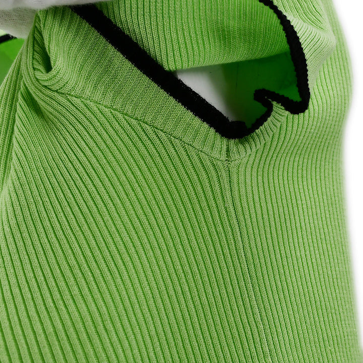 Top Quality Chanel 1995 spring ribbed cotton T-shirt #40