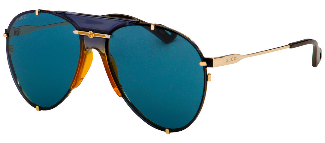 Gucci GG0740S M 002 Aviator Sunglasses
