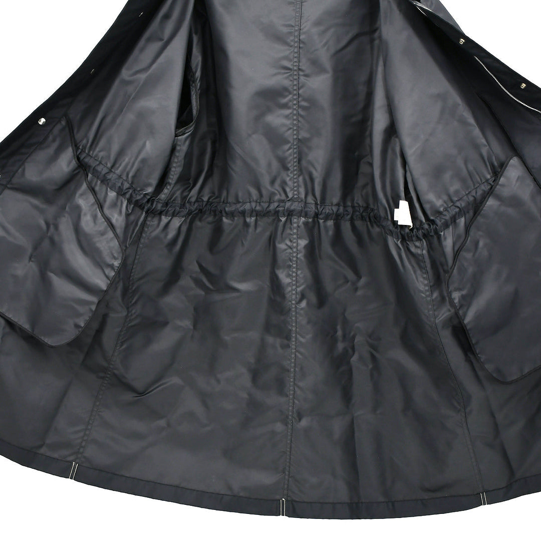 Top Quality Chanel Hooded Coat Black