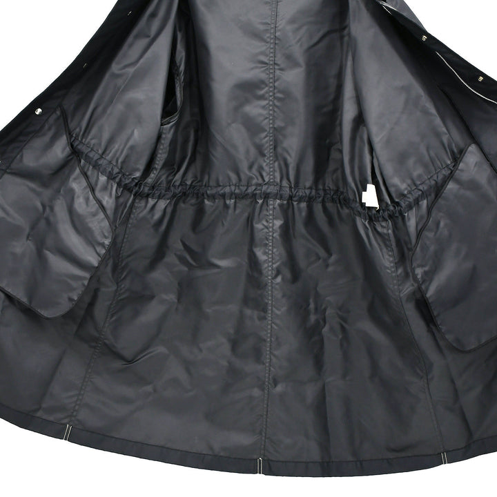 Top Quality Chanel Hooded Coat Black