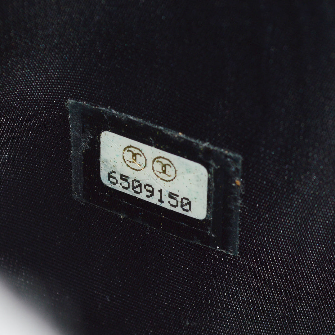 Top Quality Chanel 2000-2002 Black Caviar Wallet Purse