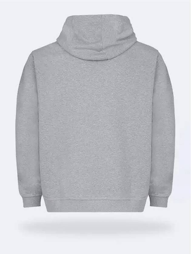 Burberry Location Cotton Hoodie Grey