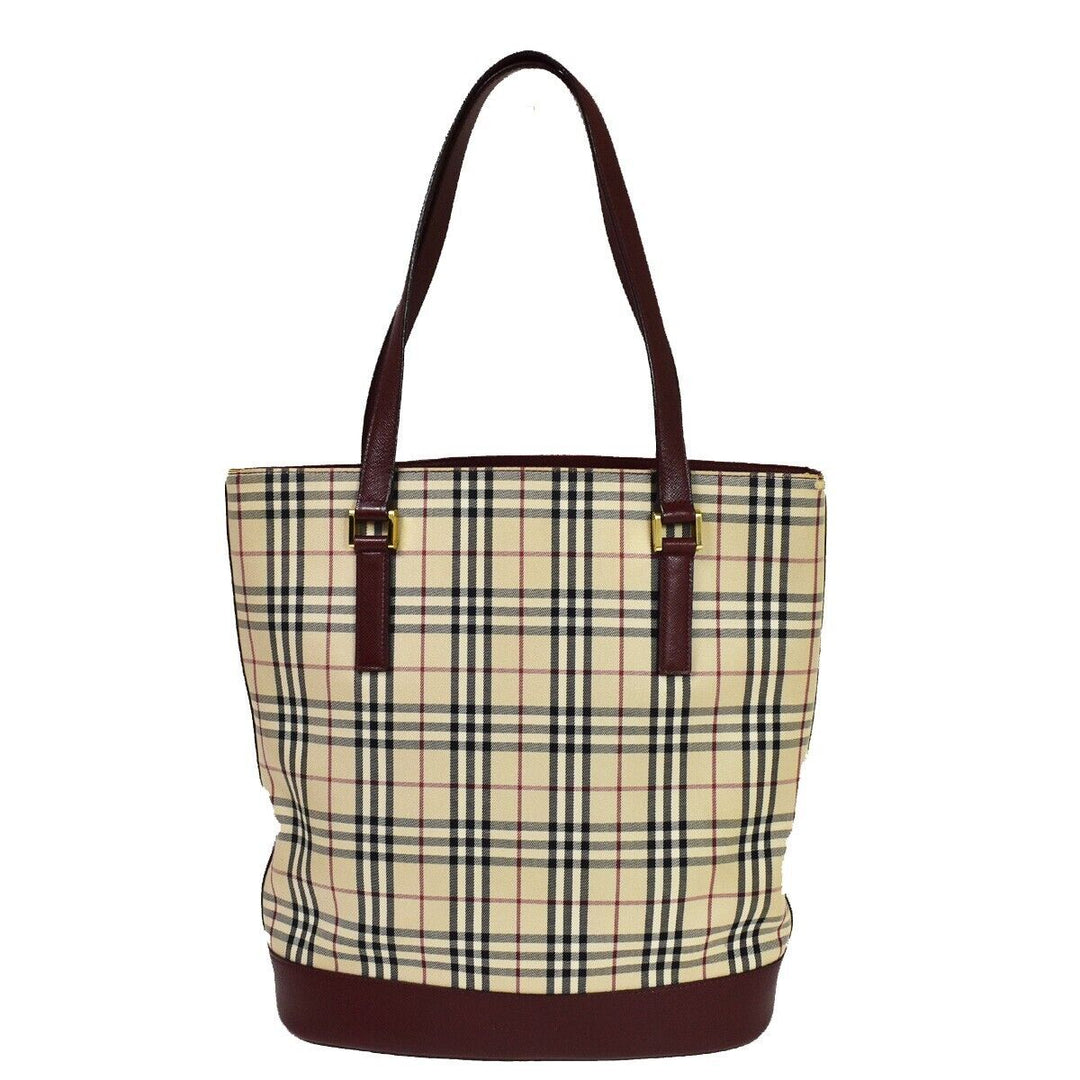 BURBERRY Nova Check Shoulder Bag