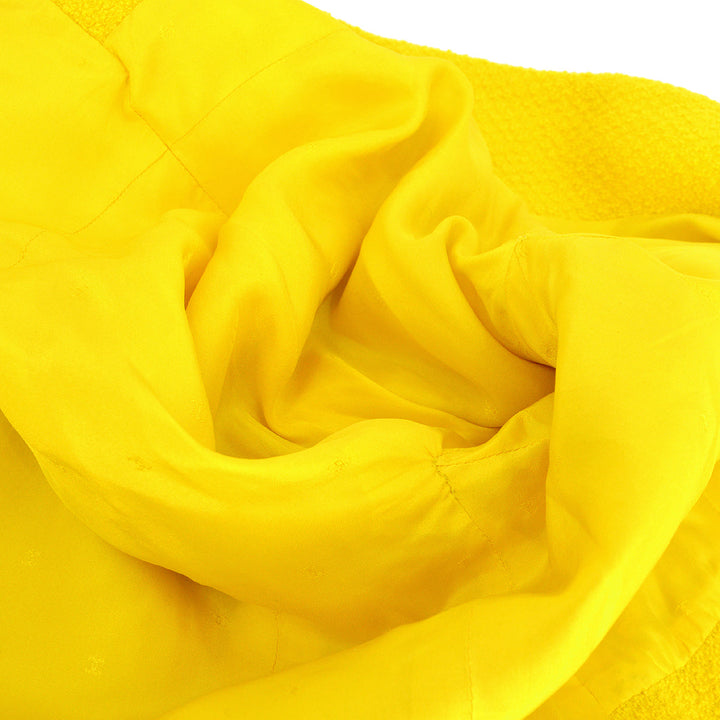 Top Quality Chanel Single Breasted Jacket Yellow #42